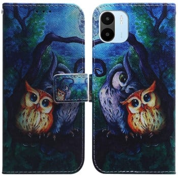 Чехол-книжка Coloured Drawing для Xiaomi Redmi A1/A2 - Oil Painting Owl