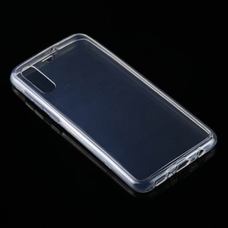 Двосторонній ультратонкий силіконовий чохол Samsung Galaxy A50 - прозорий