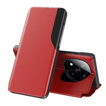 Чохол-книжка Clear View Standing Cover для Xiaomi Redmi Note 14 Pro+ 5G - червоний