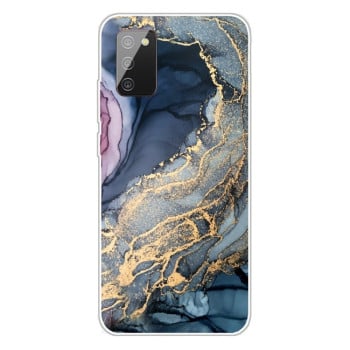 Протиударний чохол Marble Pattern для Samsung Galaxy A02s - Abstract Gold