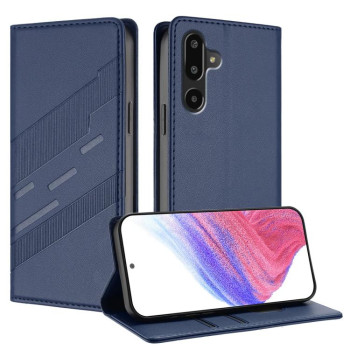 Чохол-книжка Embossed Multi-functional Wallet Retro Leather на Samsung Galaxy F16 5G / M16 5G - синій