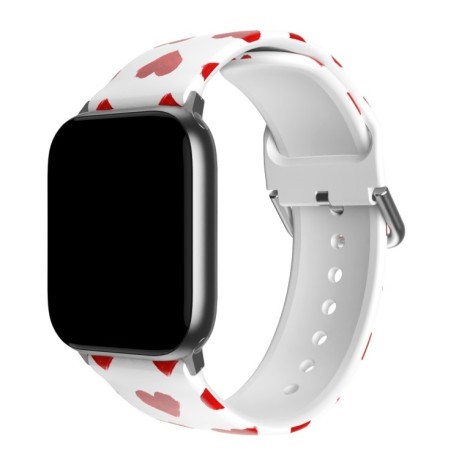 Силиконовый ремешок Breathable для Apple Watch Series 8/7 41mm / 40mm / 38mm - Love