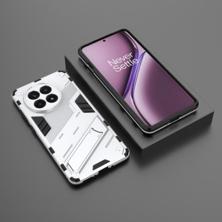 Противоударный чехол Punk Armor для OnePlus 13R/Ace 5/Ace 5 Pro - белый
