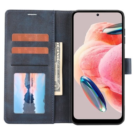 Чехол-книжка Classic Wallet для Xiaomi Redmi Note 12 4G - синий