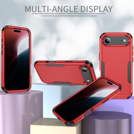 Противоударный чехол Commuter Shockproof TPU + PC для iPhone Air - красные