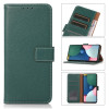 Чехол-книжка Litchi Texture with Wallet для iPhone 14/13 - темно-зеленый