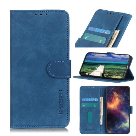 Чехол-книжка KHAZNEH Retro Texture на Samsung Galaxy A33 5G - синий