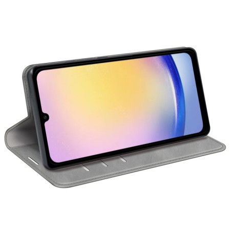 Чохол-книжка Retro Skin Feel Business Magnetic  для Samsung Galaxy A26 - сірий