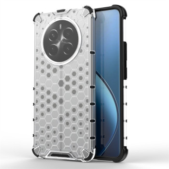 Противоударный чехол Honeycomb на Realme 13 5G/12 5G/12X 5G - белый