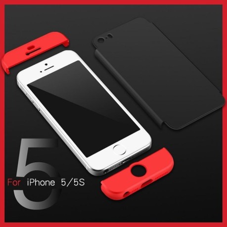 Протиударний чохол 3D Three Sect на iPhone SE 5S 5 - золотий