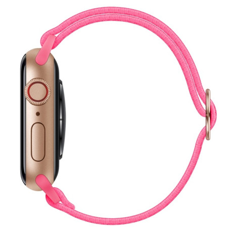 Ремешок Polyester Nylon для Apple Watch 10 46mm/Ultra 49mm / Series 8/7 45mm / 44mm / 42mm/45mm/44mm/42mm - пурпурно-красный