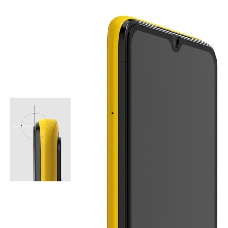 Защитное стекло Ringke Invisible 3D 0,33 mm для Xiaomi Poco M3 / Xiaomi Redmi 9T
