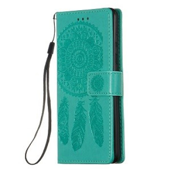 Чехол-книжка Dream Catcher Printing  на Samsung Galaxy S20 - зеленый