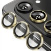 Защитное стекло на камеру ENKAY Aluminium для Samsung Galaxy  Fold 7 - золотое