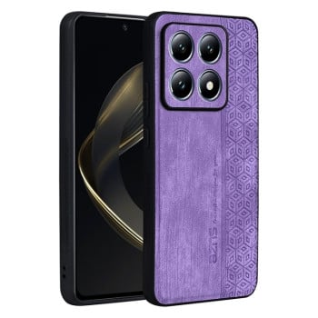 Чохол AZNS з 3D-тисненням та м'яким покриттям Skin Feel на Xiaomi 14T Pro - фіолетовий