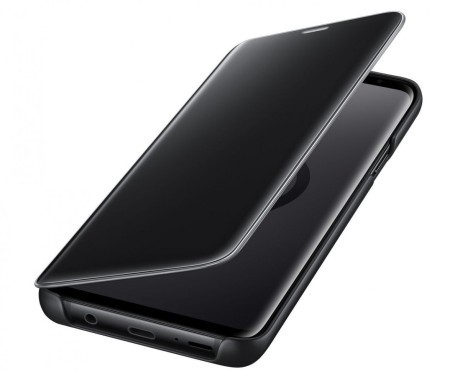 Оригинальный Чехол Samsung Clear View Standing Cover для Galaxy S9+ Plus (G965) EF-ZG965CBEGRU - Black