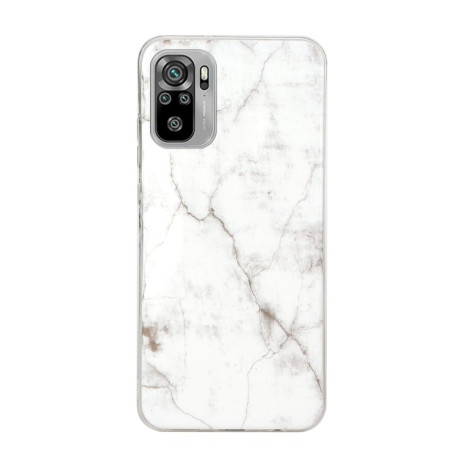 Чохол Marble Pattern Soft на Xiaomi Redmi Note 10/10s/Poco M5s - White