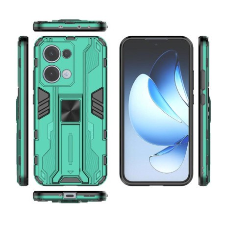 Противоударный чехол Supersonic для OPPO Reno13 5G Global - зеленый