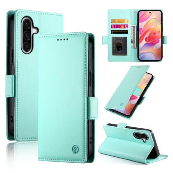 Чохол-книжка Side Buckle Magnetic Frosted Leather  для Samsung Galaxy A26 5G - зелений