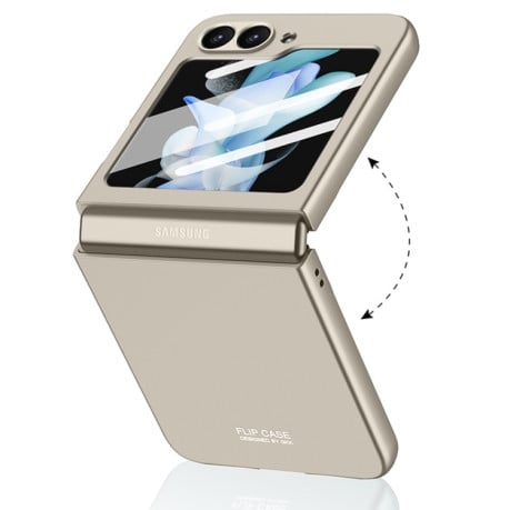 Протиударний чохол GKK Ultra-thin для Samsung Galaxy Flip 6 5G - сріблястий