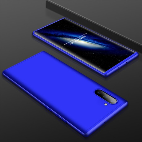 Протиударний чохол GKK Three Stage Splicing Full Coverage на Samsng Galaxy Note10- синій