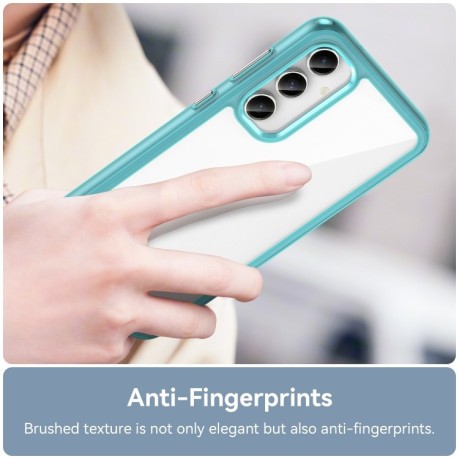 Протиударний чохол Colorful Acrylic Series Samsung Galaxy S23 FE - синій