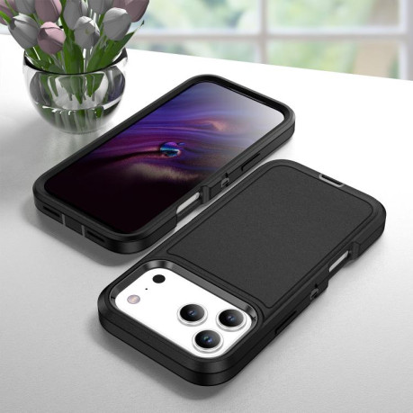 Двосторонний противоударный чехол Life Waterproof Rugged для iPhone 17 Pro Max - черный