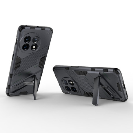 Противоударный чехол Punk Armor для OnePlus 11 5G - серый