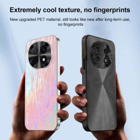 Противоударный чехол Dazzling Acrylic Shockproof на OPPO A5 Pro - черный