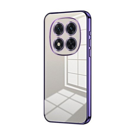 Противоударный чехол Space Fine Hole для Xiaomi Redmi Note 14 Pro 5G/Poco X7 - фиолетовый