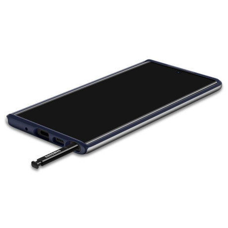 Оригинальный чехол Spigen Neo Hybrid для Samsung Galaxy Note 10 Arctic Silver