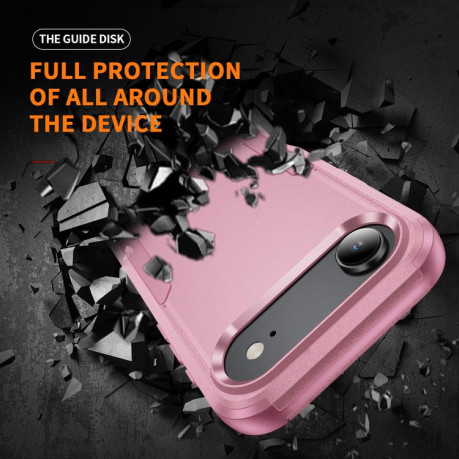 Противоударный чехол Commuter Shockproof TPU + PC для iPhone Air - розовый