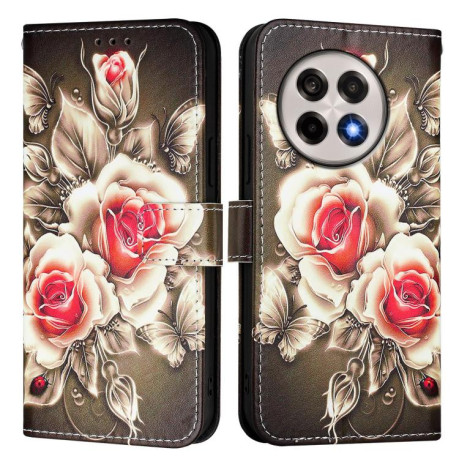 Чохол-книжка Colored Drawing Pattern Plain Weave Leather для OnePlus 13R / Ace 5 / 5 Pro - кольоровий
