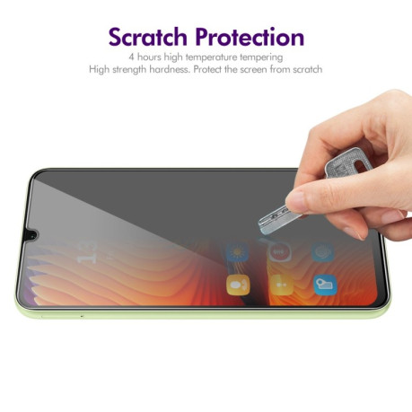 Защитное стекло ENKAY 28 Degree Privacy Screen для Samsung Galaxy A16 5G - черное