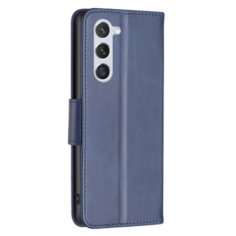 Чехол-книжка Retro Lambskin Texture для Samsung Galaxy S24 5G - синий
