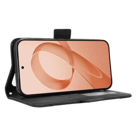 Чехол-книжка Skin Feel Calf для Xiaomi Redmi K90 Pro Max 5G / Poco F8 Ultra — чёрный
