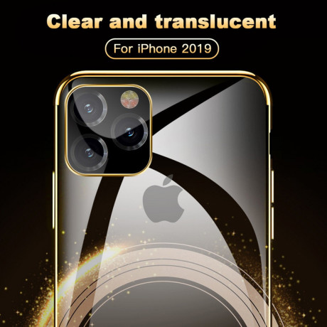 Силиконовый чехол J-Case Dawning case на iPhone 11 Pro Max - серебристый