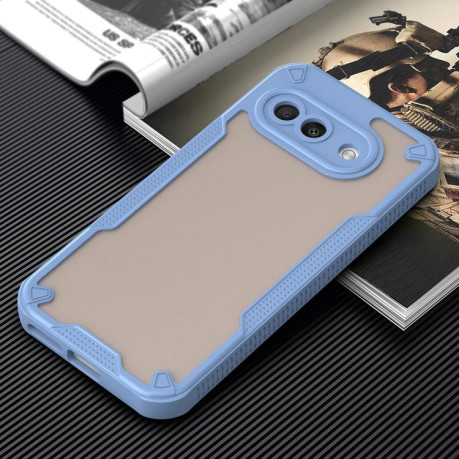 Протиударний чохол Armor Glaze PC Hybrid для Google Pixel 9a - синій