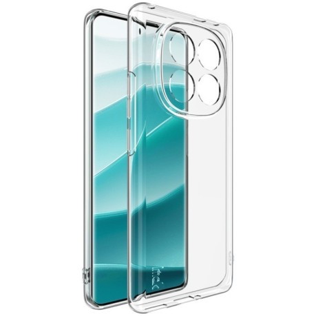 Противоударный чехол IMAK UX-5 Series на Xiaomi Redmi Note 14 Pro+ 5G - прозрачный