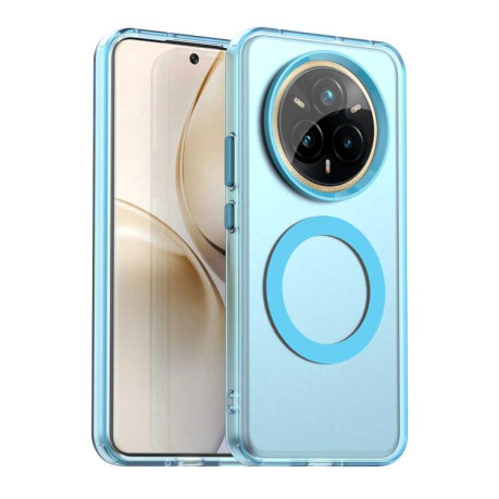 Candy Magsafe PC Hybrid TPU протиударний чохол для Realme 14 Pro+ 5G - синій