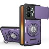 Противоударный чехол Camera Sliding на Realme 15 5G / 15 Pro 5G — фиолетовый