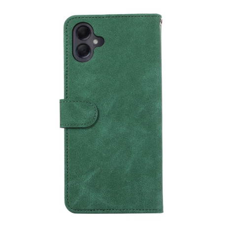 Чохол-книжка ABEEL Color Block Magnetic RFID Leather для Samsung Galaxy A06 4G - Green-Black