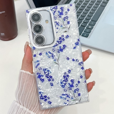Протиударний чохол Flowers and Plants Series  для Samsung Galaxy A36 - Blue Flower