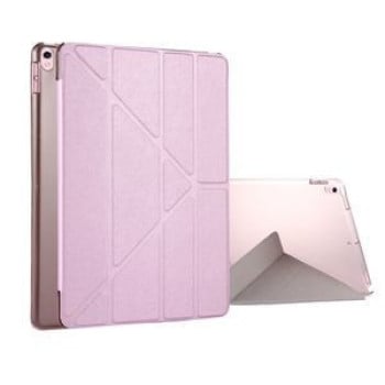 Чехол Silk Texture Deformation Flip Sleep / Wake-up розовый для iPad  Air 2019/Pro 10.5