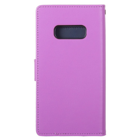 Кожаный чехол- книжка MERCURY GOOSPERY RICH DIARY на Samsung Galaxy S10e/G970-фиолетовый