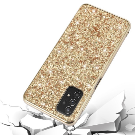 Ударозахисний чохол Glittery Powder Samsung Galaxy A13 4G - чорний