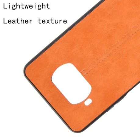 Ударозащитный чехол Sewing Cow Pattern на Xiaomi Mi 10T Lite - оранжевый