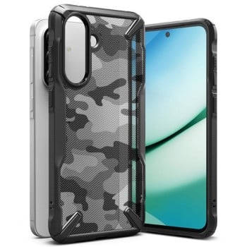Оригинальный чехол Ringke Fusion X Design durable для Samsung Galaxy A36 / A56 5G - Black Camo