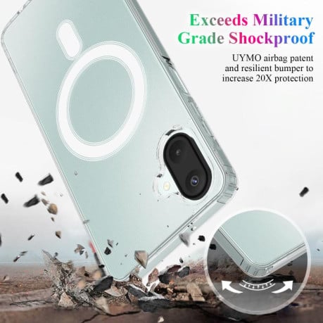 Прозорий чохол Acrylic з Magsafe для Samsung Galaxy A07 5G