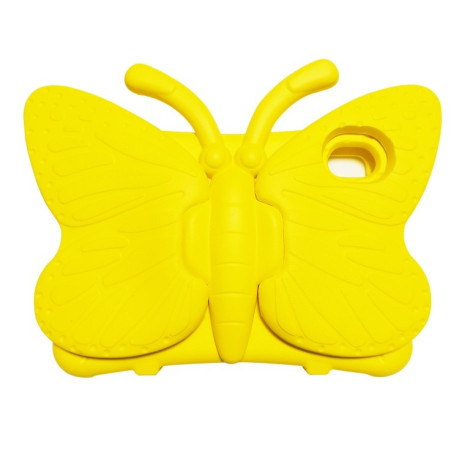 Противоударный чехол Butterfly Bracket EVA для iPad mini 6 - желтый